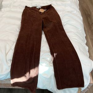 Ref Alyssa high waisted corduroy wide leg jeans